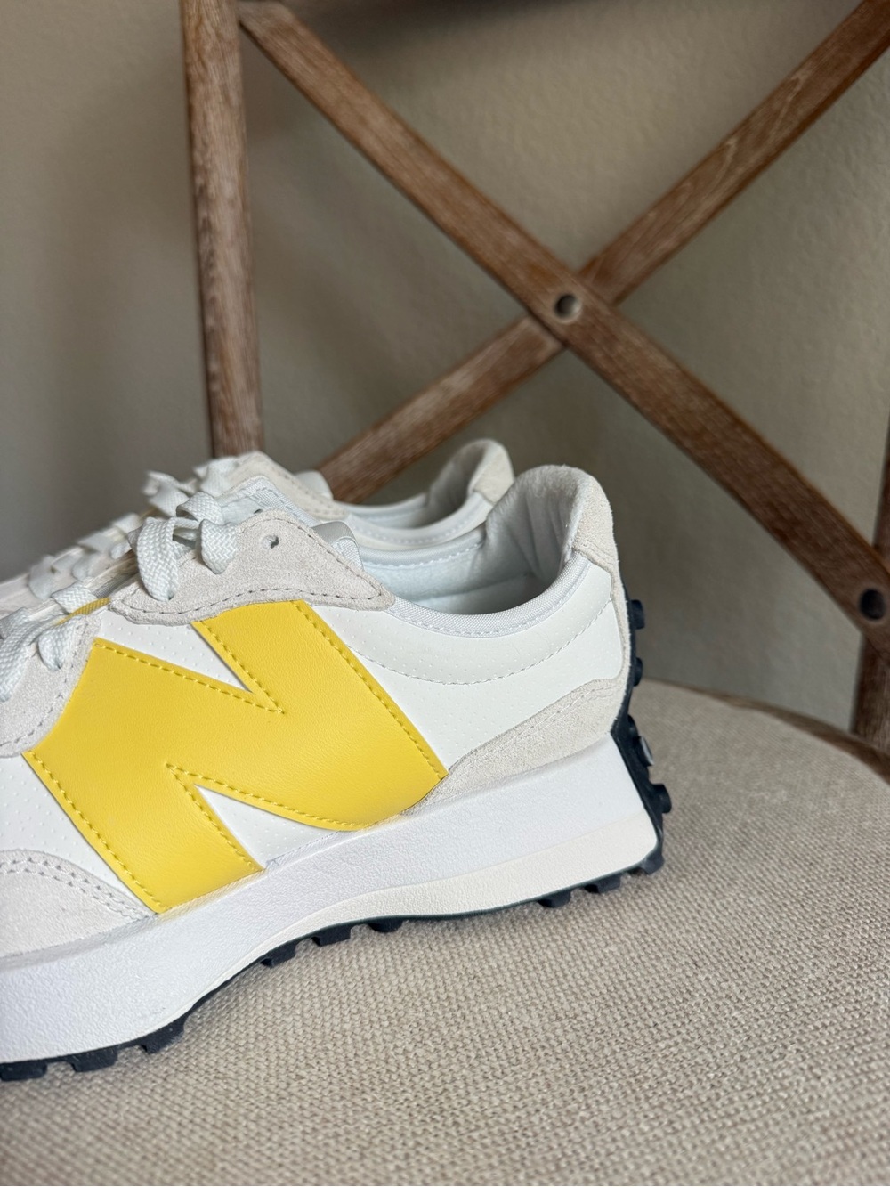 New Balance 327 Sneakers white starburst - Picture 3 of 8